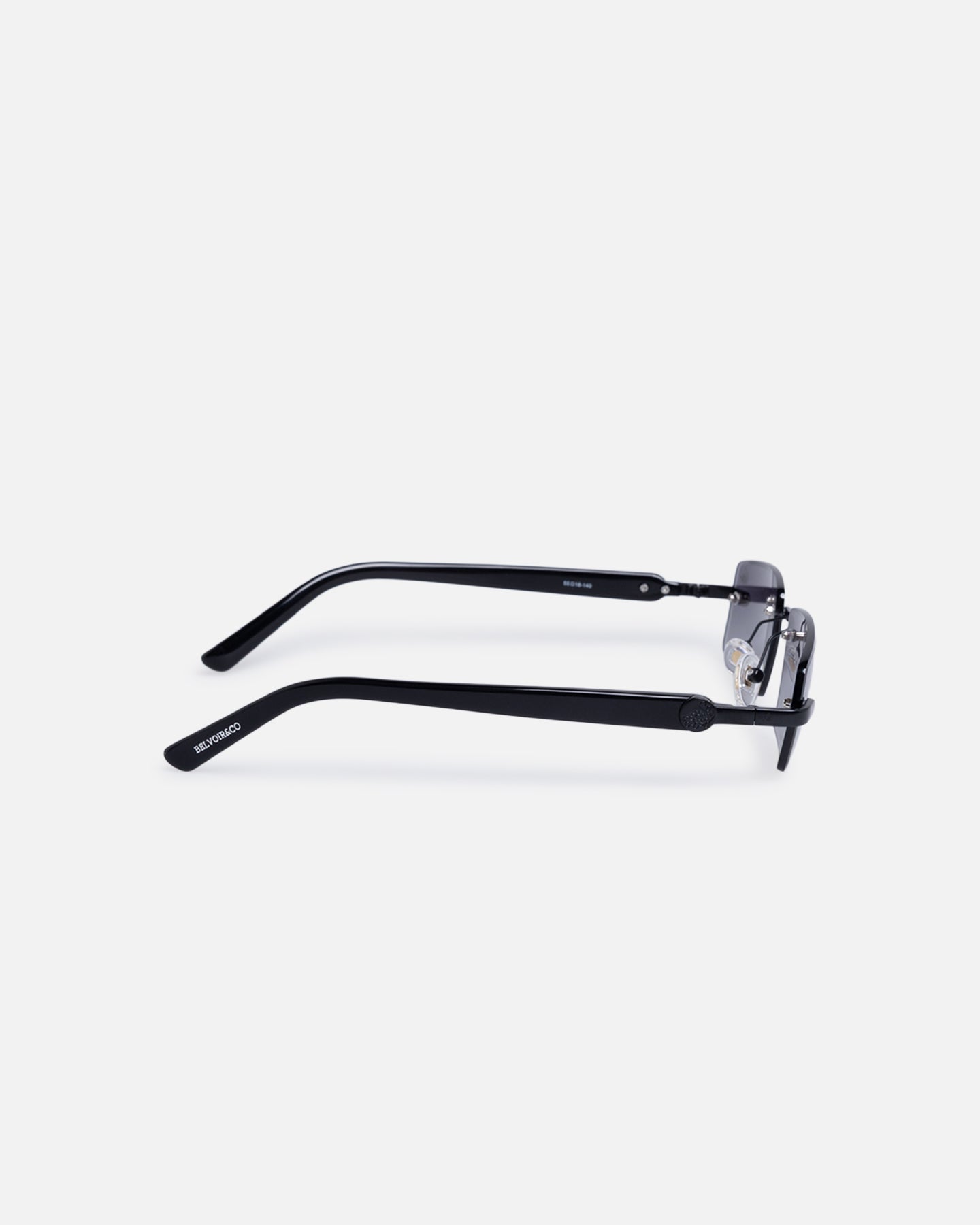 Belvoir & Co Mabel Sunglasses Black/Stealth