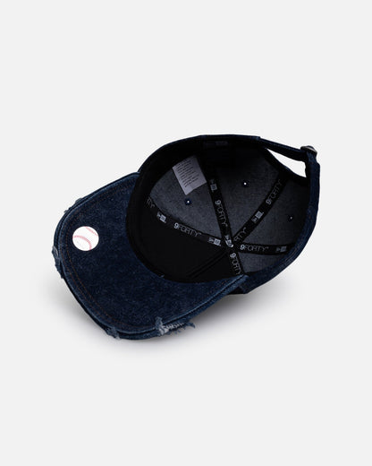 New Era Los Angeles Dodgers 'Denim Over' 9FORTY A-Frame Strapback Dark Denim