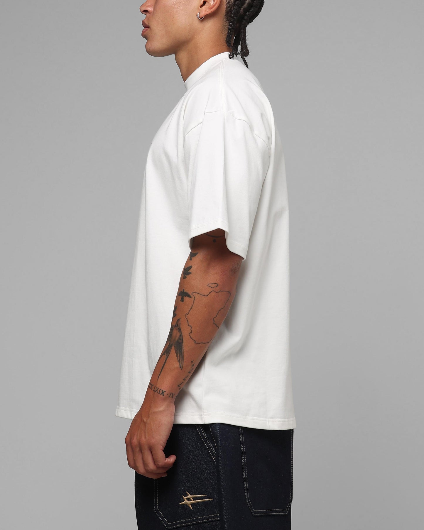 Loiter Digi Camo T-Shirt Off White/Pink
