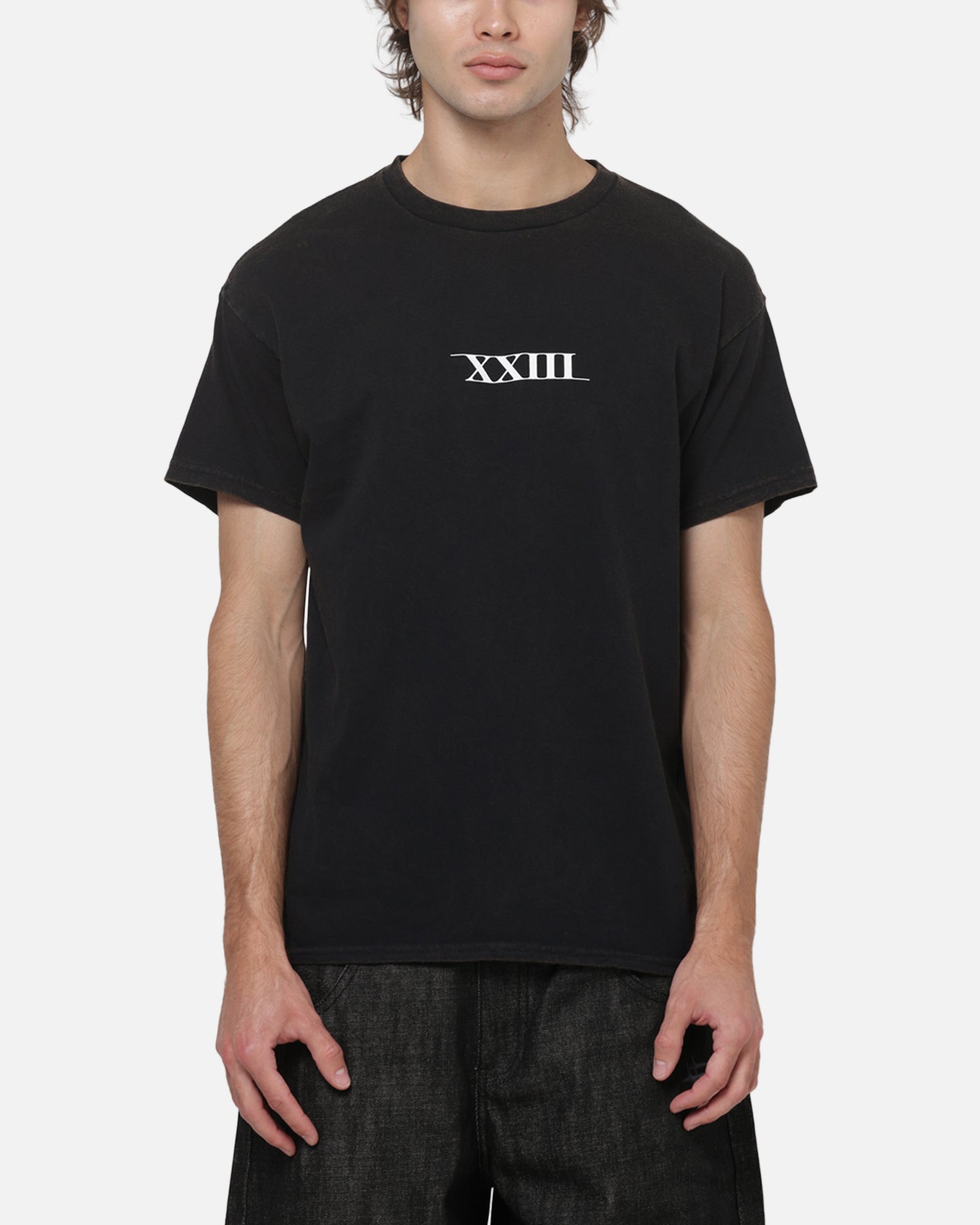 XXIII Rose T-Shirt Black/White