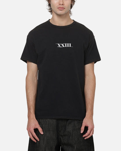 XXIII Rose T-Shirt Black/White