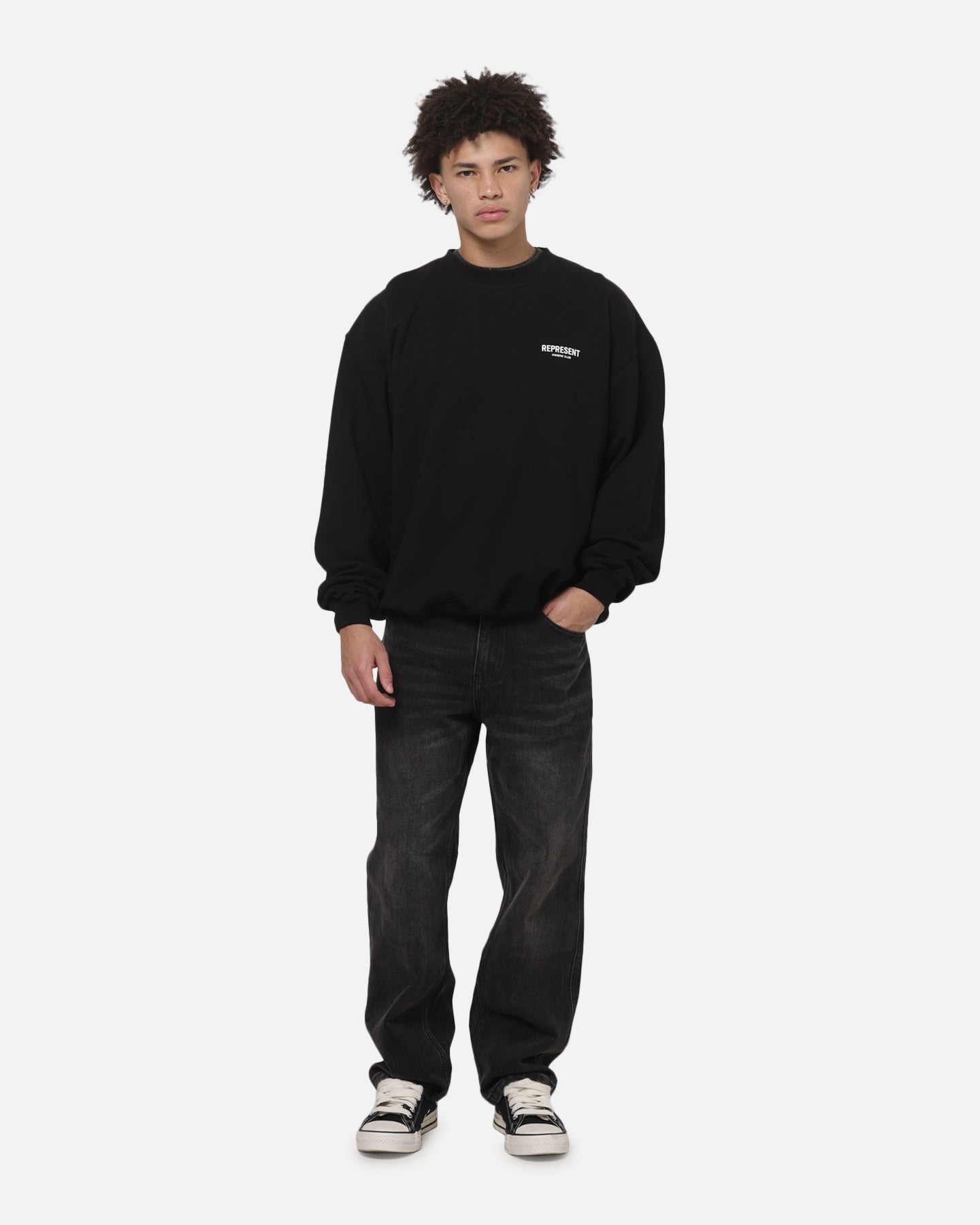 Represent Owners Club Sweater Black
