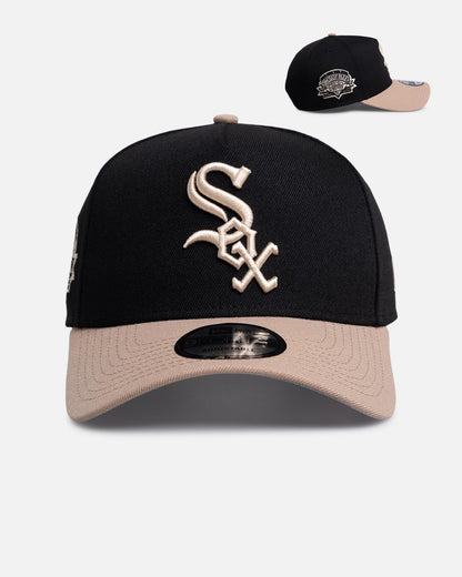 New Era Chicago White Sox 'Black Camel' 9FORTY A-Frame Snapback Black/Camel