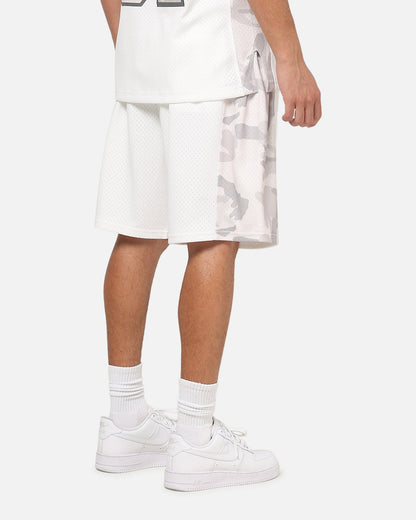 Mitchell & Ness Chicago Bulls Snow Camo Authentic Mesh Shorts White