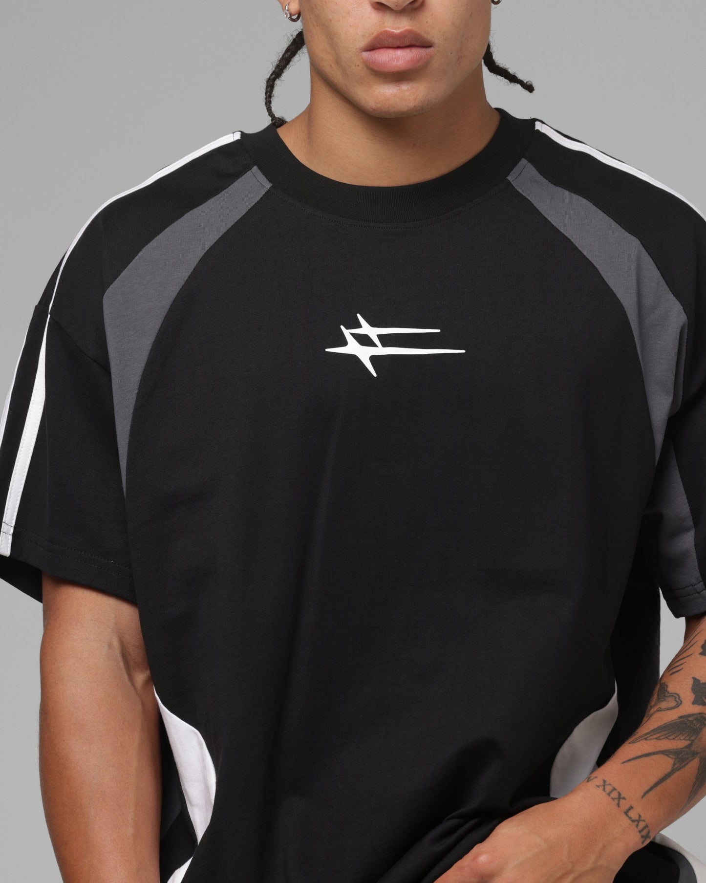 Loiter Hybrid Tek T-Shirt Black