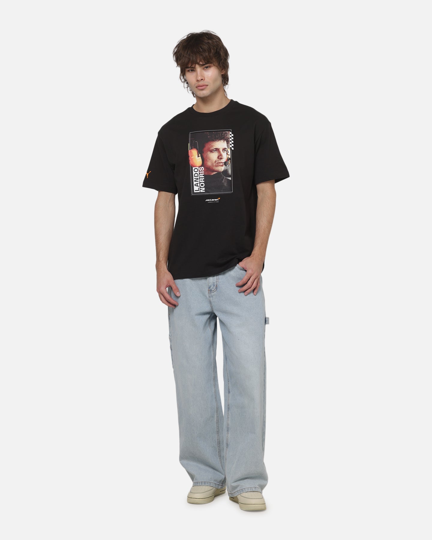 Puma McLaren Lando Norris Racing Driver T-Shirt Black