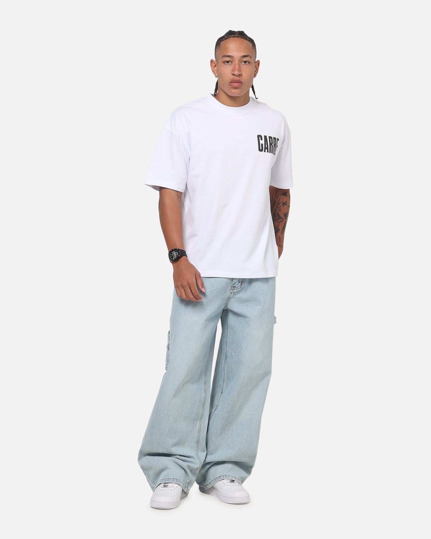 Carre Baggy Carpenter Jeans Sunfade Blue