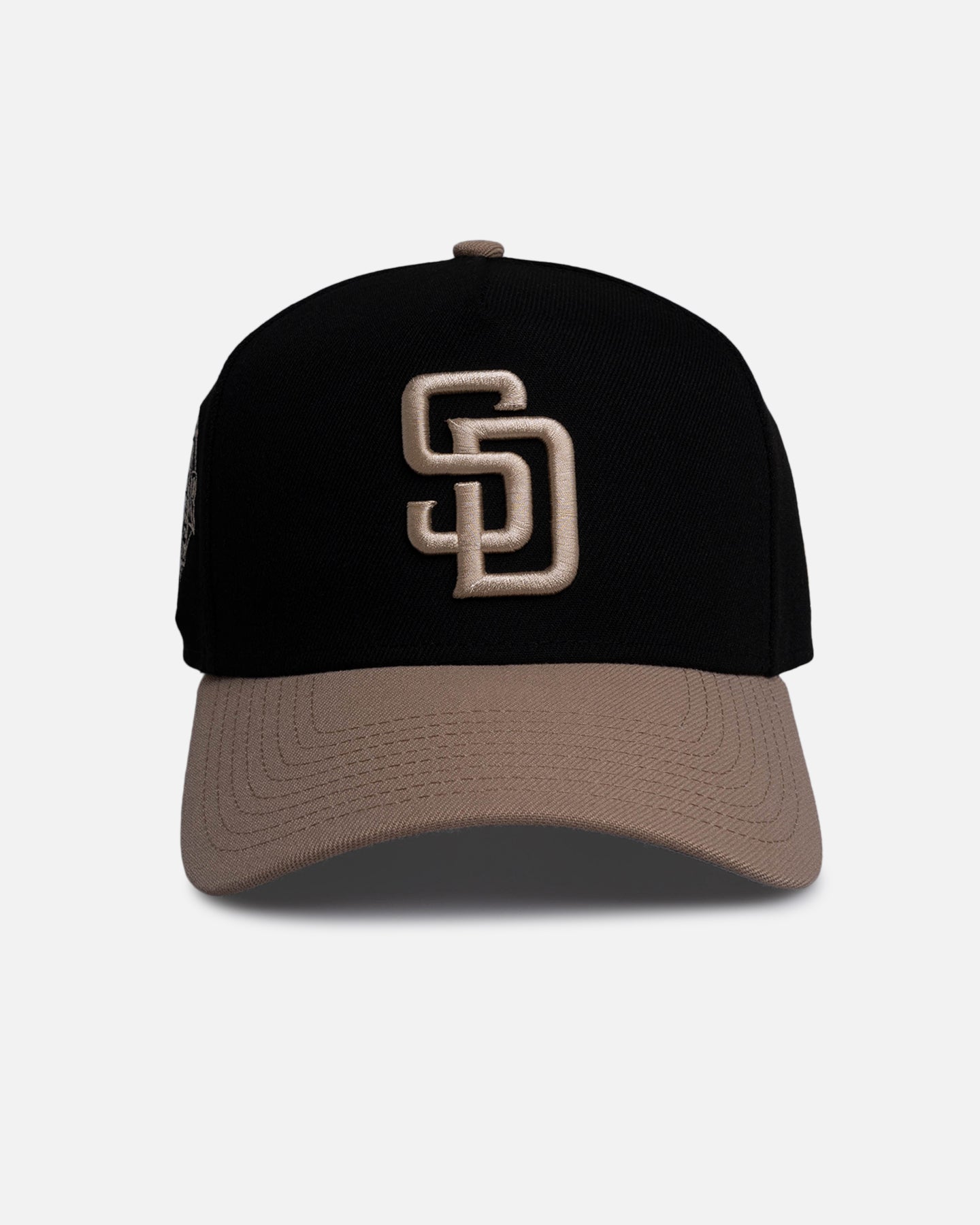 New Era San Diego Padres 'Black Camel' 9FORTY A-Frame Snapback Black/Camel