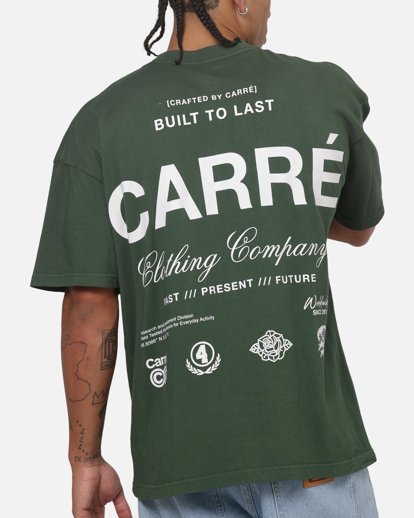 Carre CC 2.0 T-Shirt Forest Green