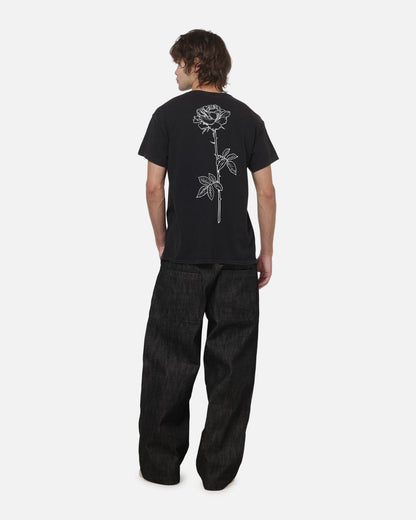 XXIII Rose T-Shirt Black/White