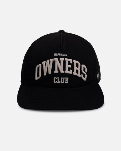 Represent Owners Snapback Cap Faded Black