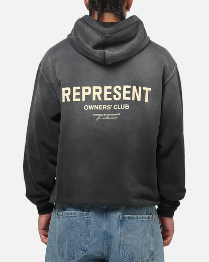Represent Owners Club Hoodie Aged Black