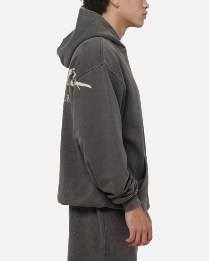 Represent Owners Club Script Hoodie Vintage Grey