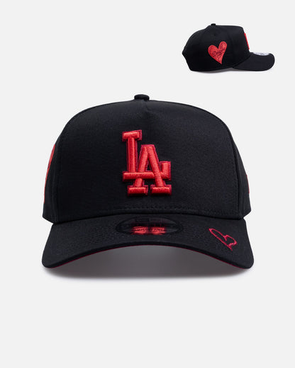 New Era Los Angeles Dodgers 'Certified Lover Boy' 9FORTY A-Frame Snapback Black/Cardinal