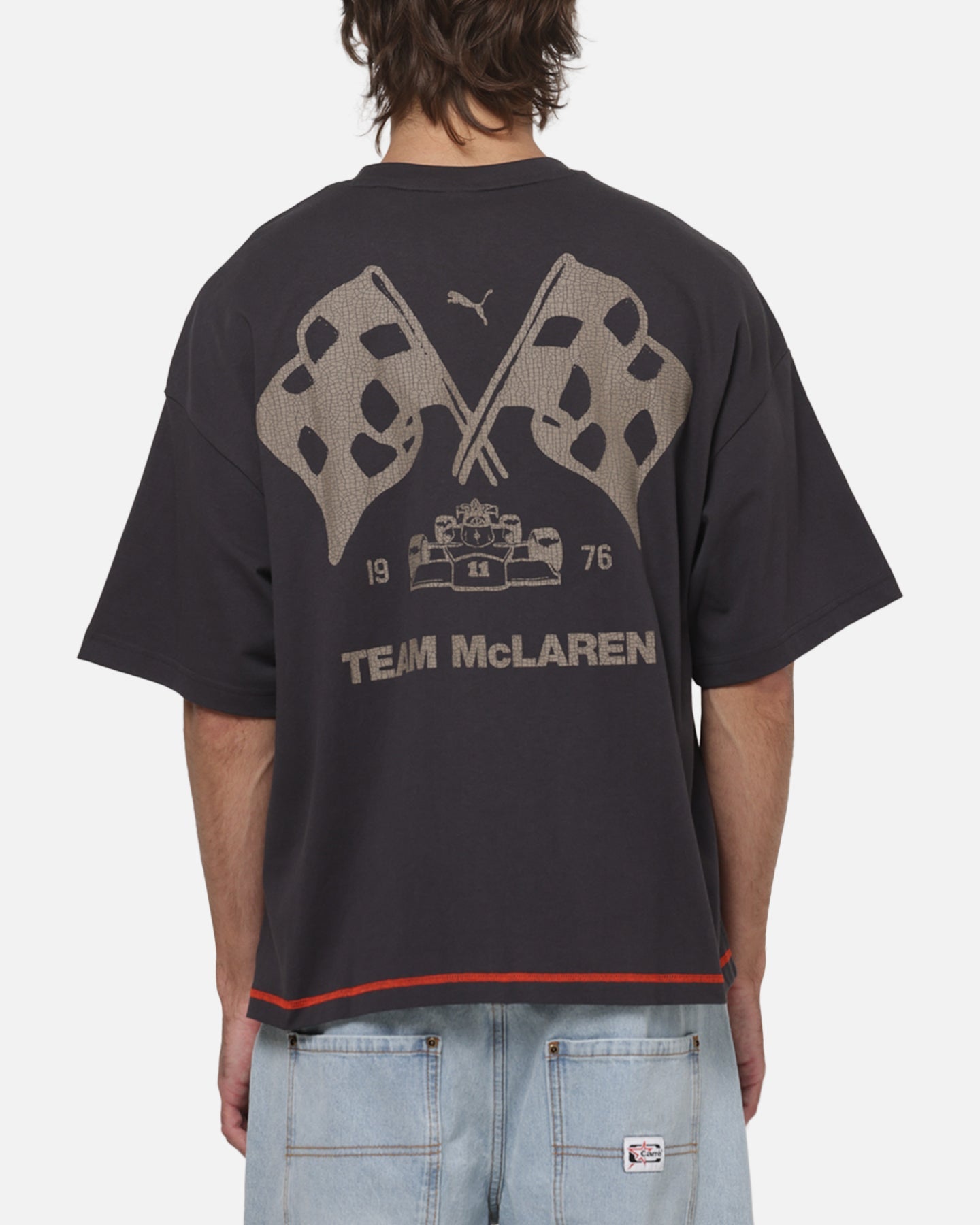 Puma McLaren Racing Graphic T-Shirt Black