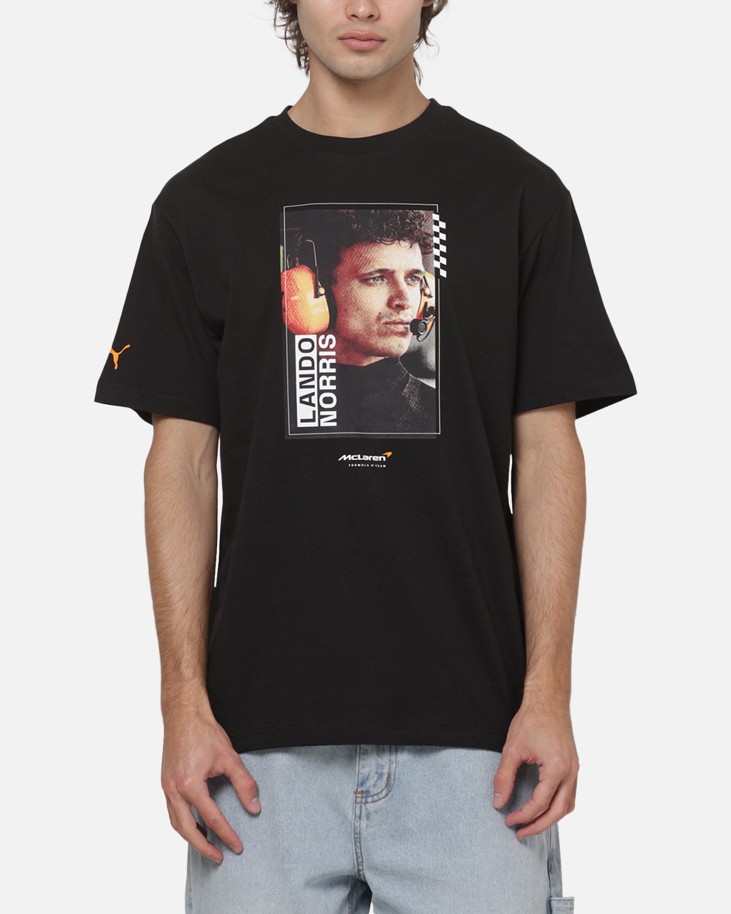 Puma McLaren Lando Norris Racing Driver T-Shirt Black