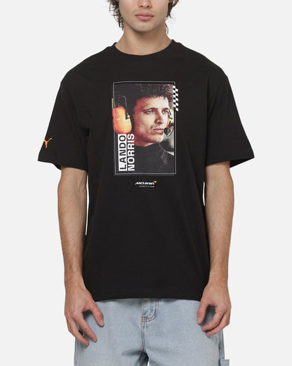 Puma McLaren Lando Norris Racing Driver T-Shirt Black