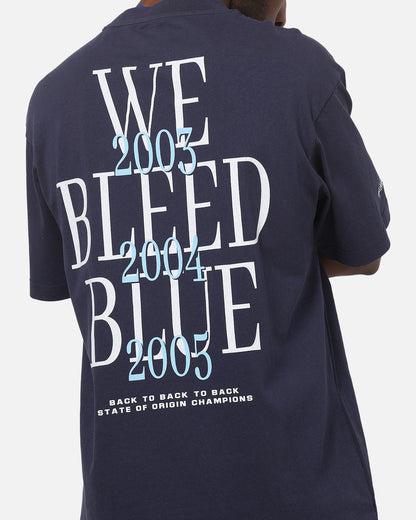 Mitchell & Ness New South Wales Blues We Bleed Blue T-Shirt Navy