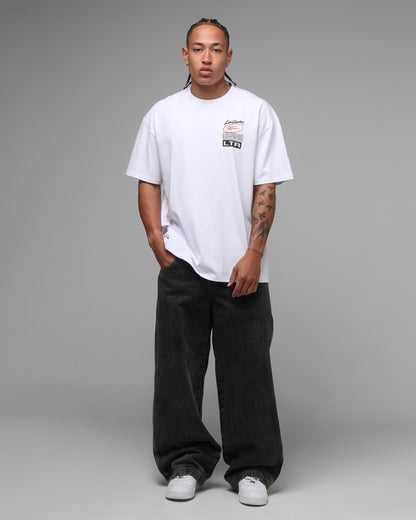Loiter Stampout T-Shirt Vintage White