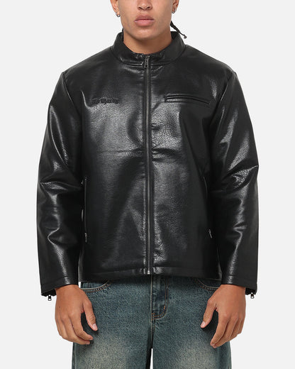 Ed Hardy Fury Biker Jacket Black