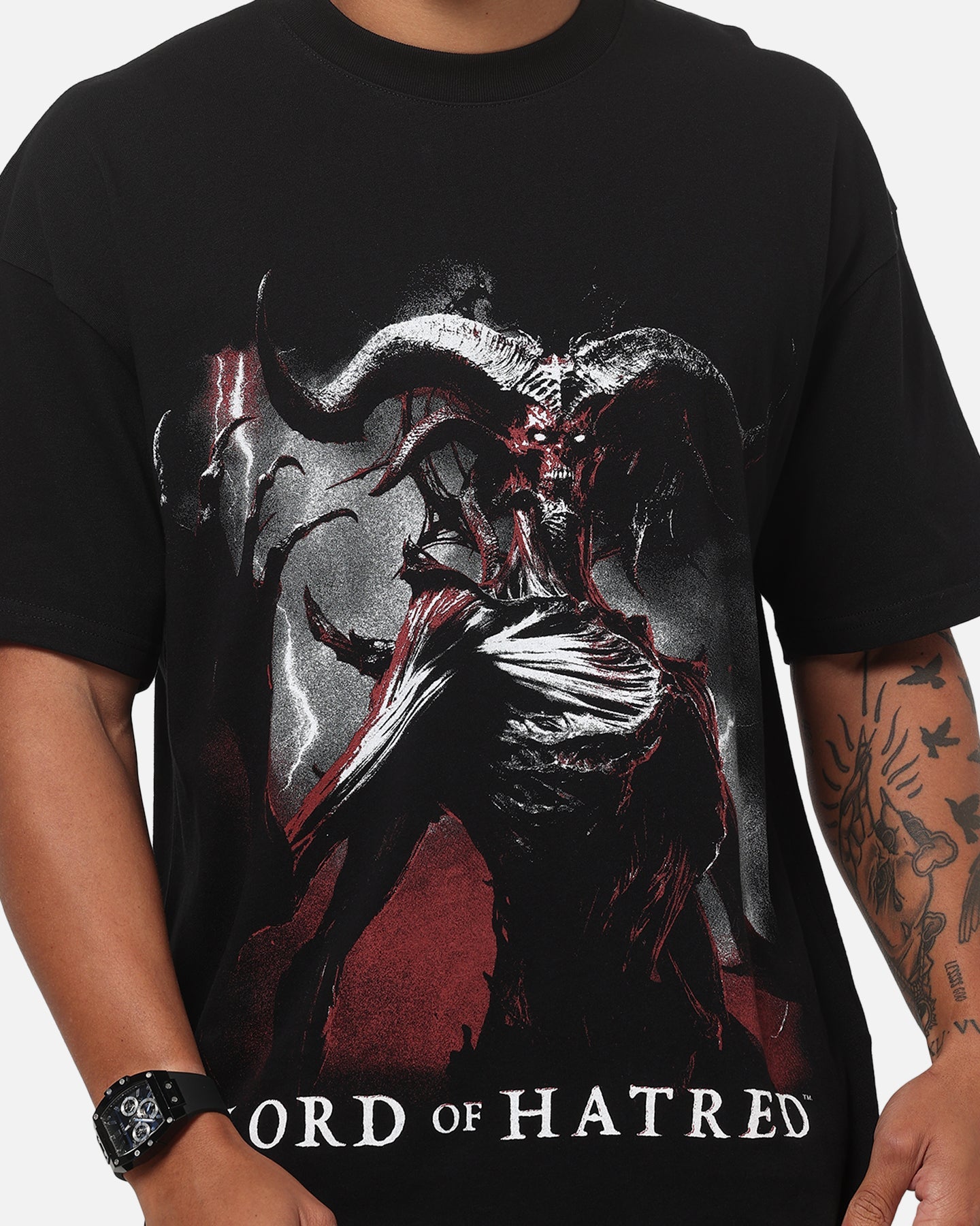 73Studio X Diablo 4 Lord Of The Hatred T-Shirt Black