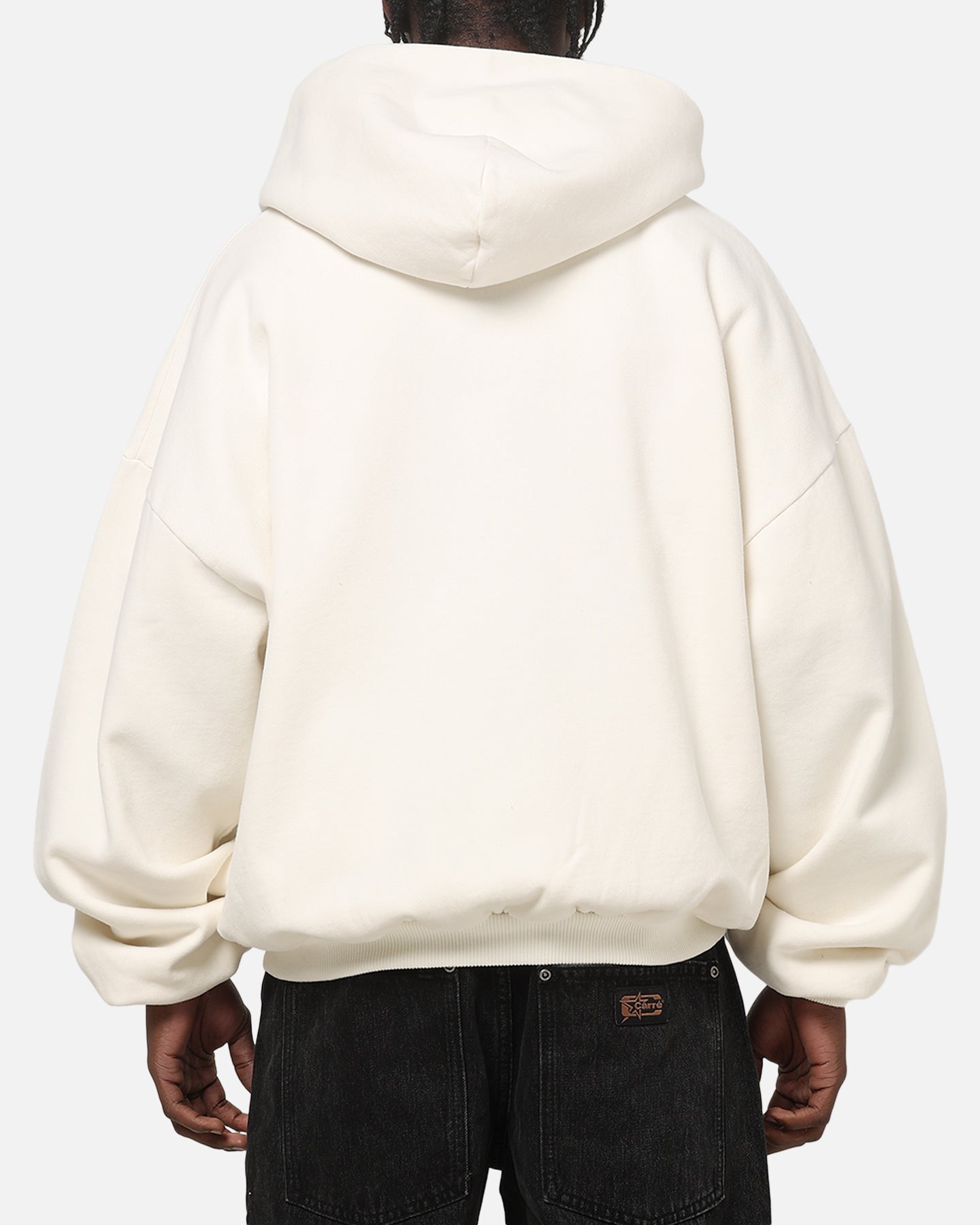 Represent Oweners Zip Through Hoodie Chalk