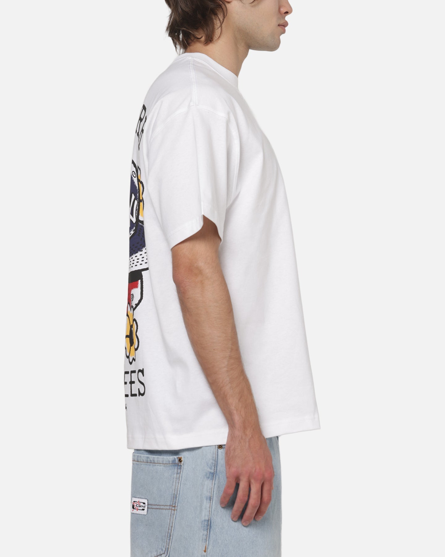 New Era New York Yankees MLB Old School T-Shirt White