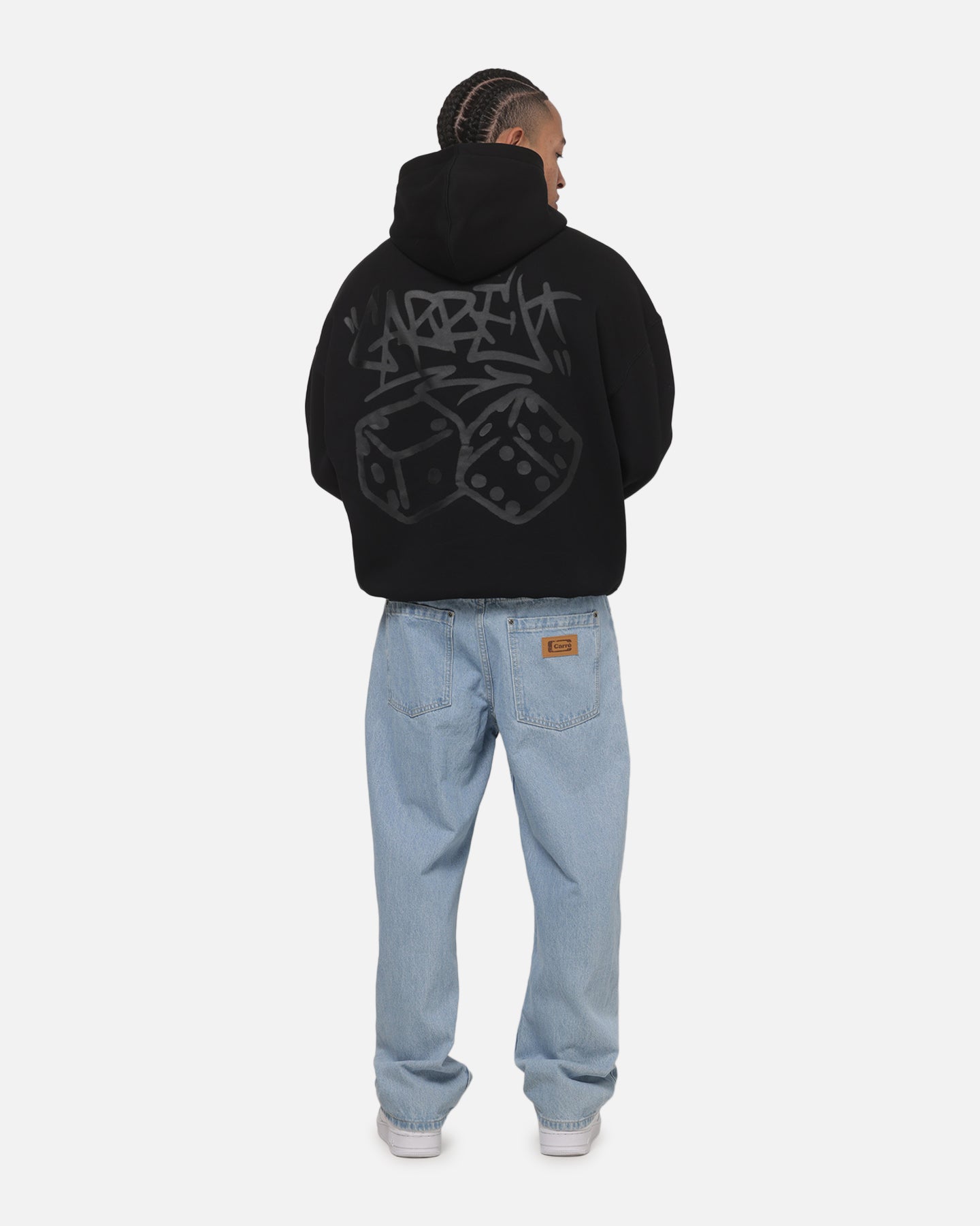 Carre Worldwide Rolling Hoodie Black