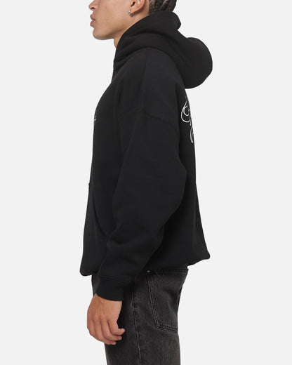 Saint Morta LA Flame Hoodie Black
