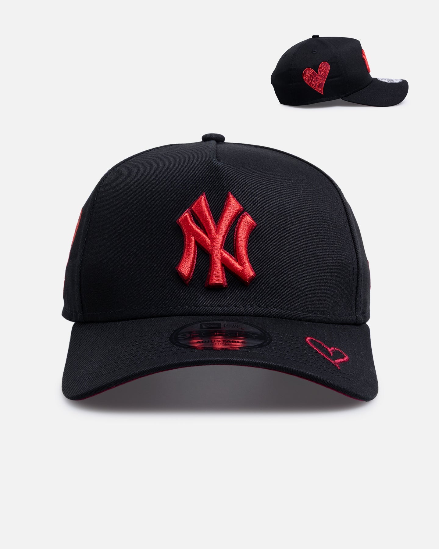 New Era New York Yankees 'Certified Lover Boy' 9FORTY A-Frame Snapback Black/Cardinal