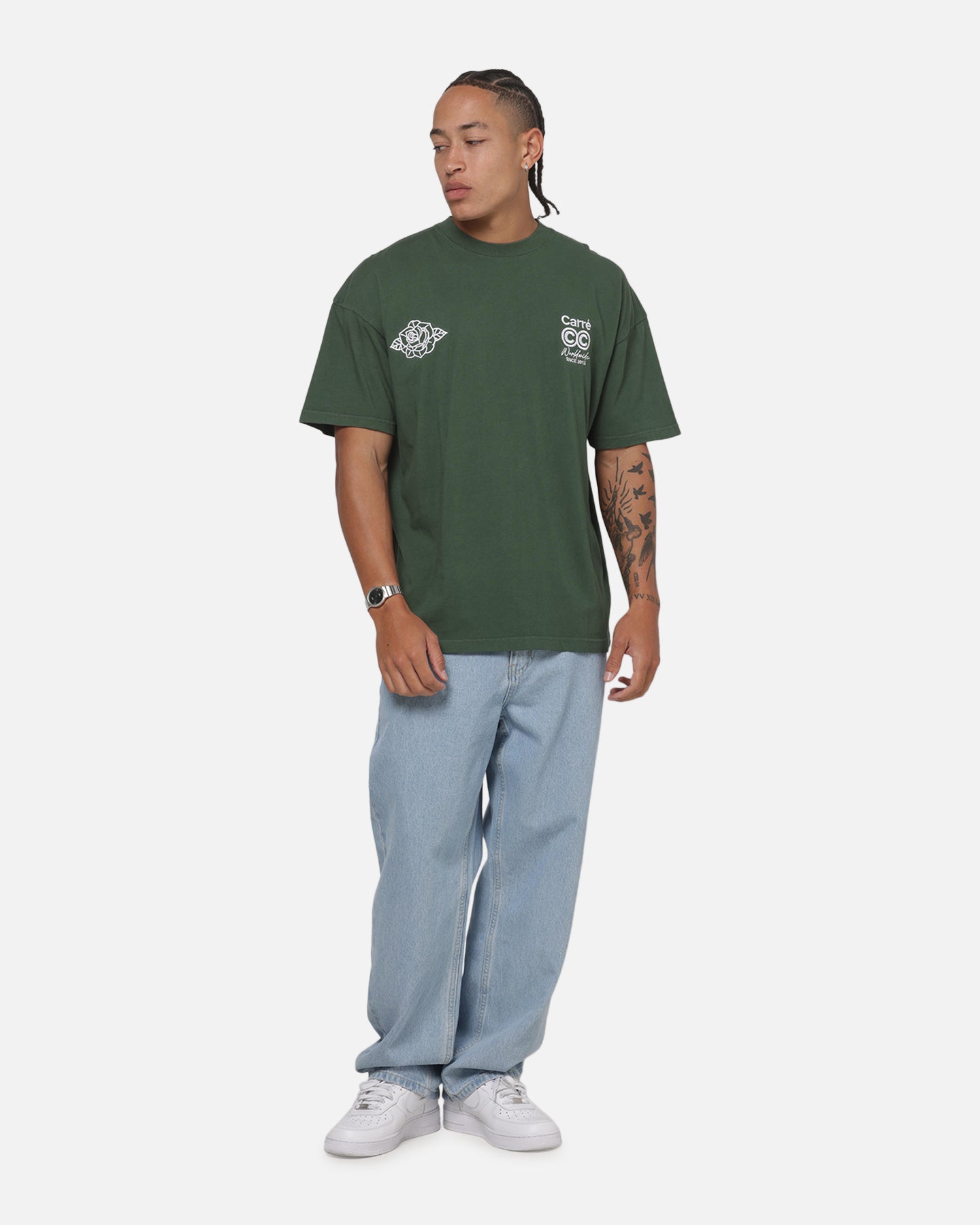 Carre CC 2.0 T-Shirt Forest Green