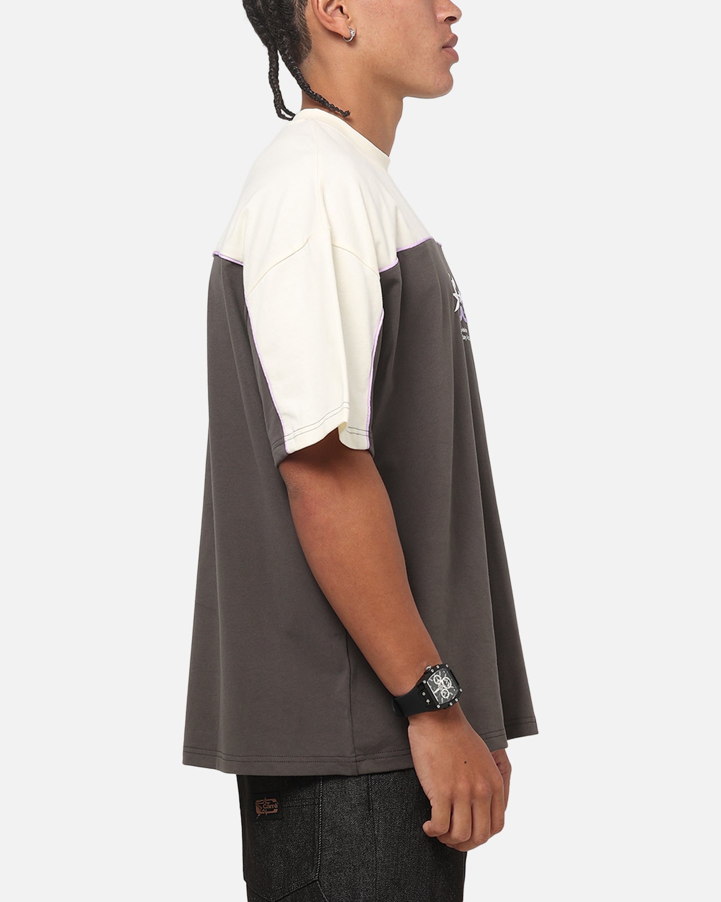 Carre Athletic Crew T-shirt Charcoal