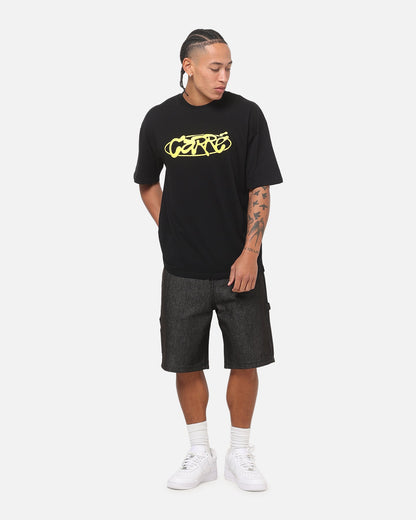 Carre Field T-Shirt Black