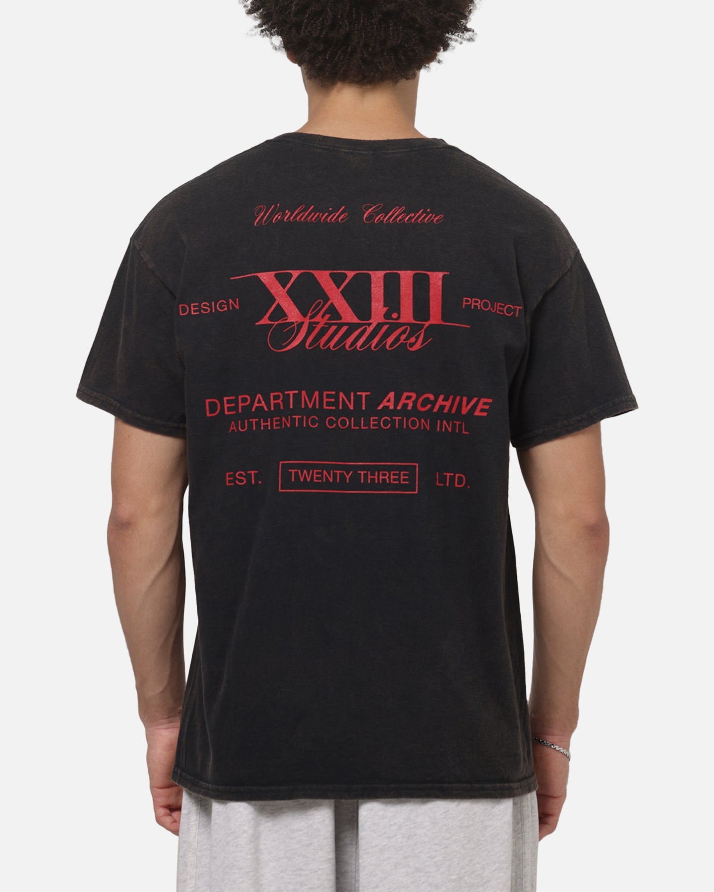 XXIII Utilities T-Shirt Black/Red