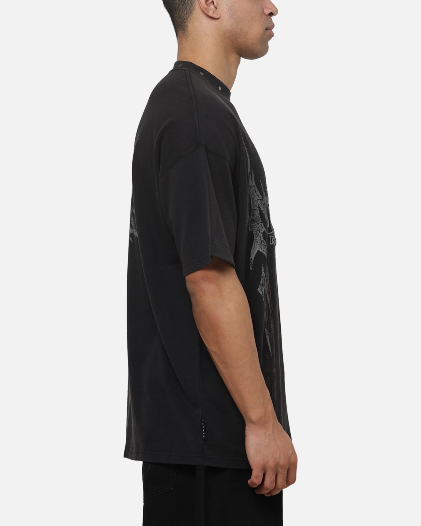 Saint Morta La Familia T-Shirt Washed Black
