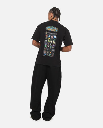 73Studio X Warcraft How Big Is Your Sack T-Shirt Black Acidwash