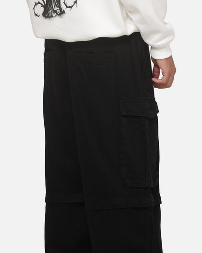 Saint Morta Umbra Super Baggy Cargo Pants Black