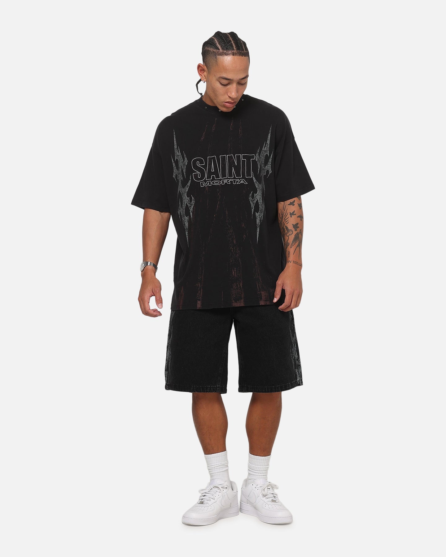 Saint Morta Amplus Tribal Jorts Black Shadow V2
