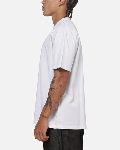 Carre Box Check T-Shirt White