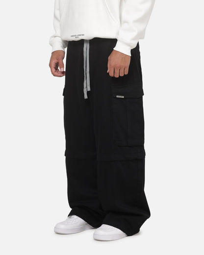 Saint Morta Umbra Super Baggy Cargo Pants Black