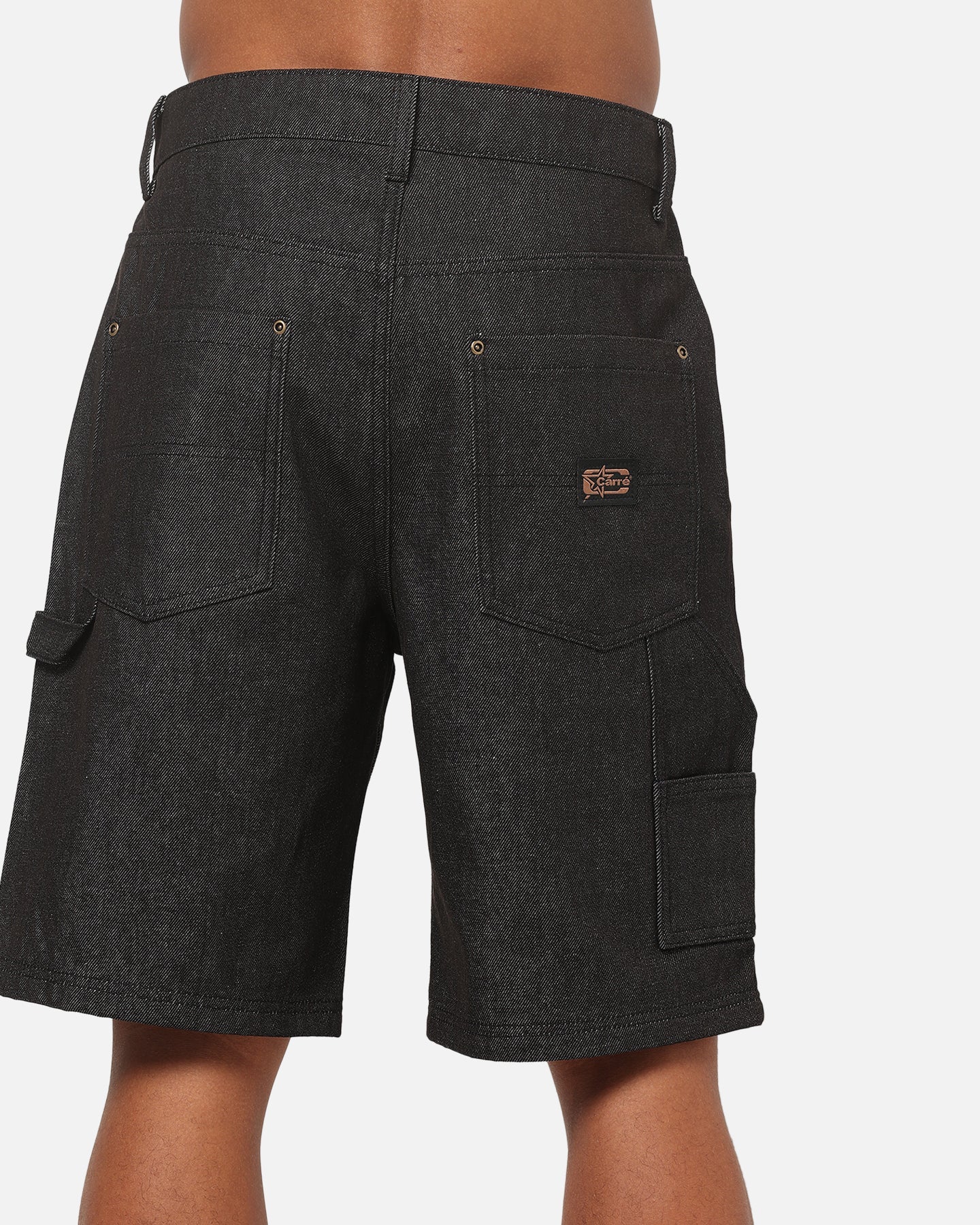 Carre Carpenter Jorts Raw Black