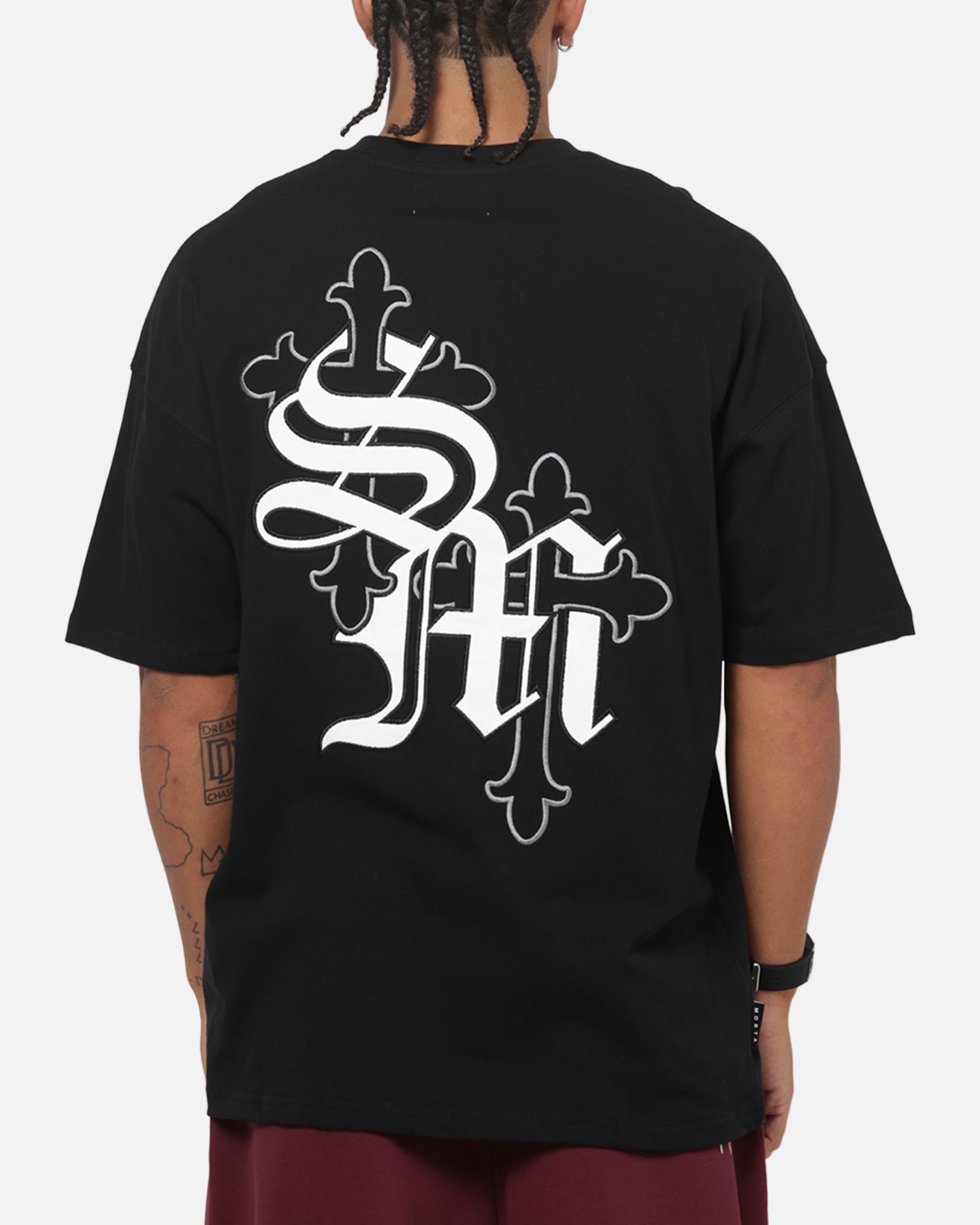 Saint Morta Alter Boxy T-Shirt Black