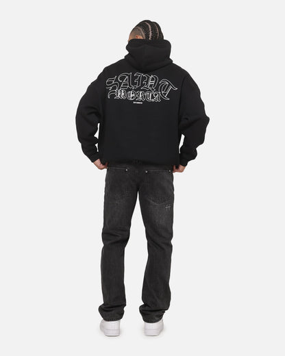 Saint Morta LA Flame Hoodie Black