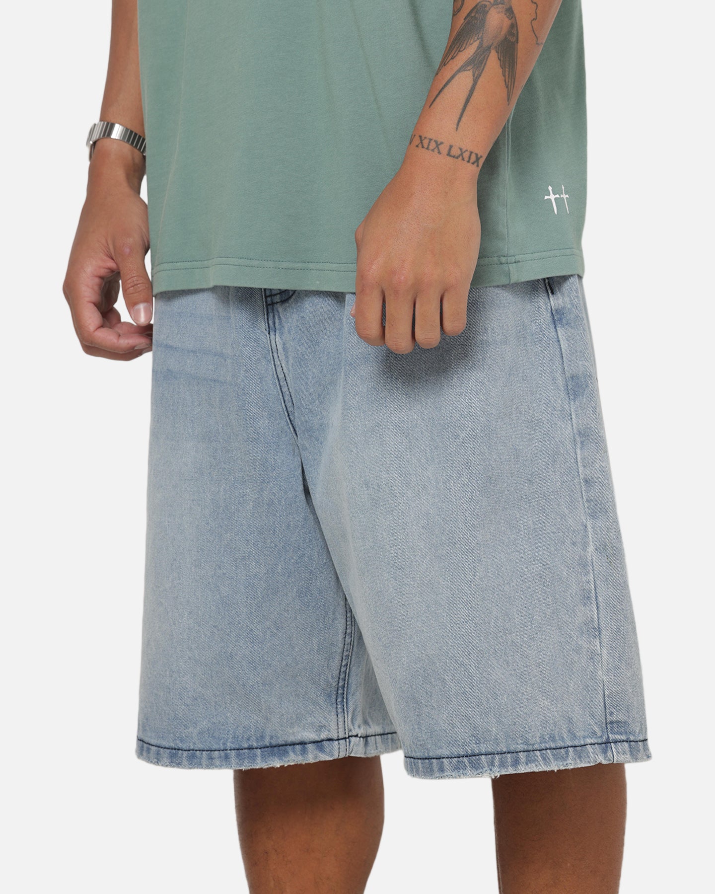 Saint Morta Umbra Jorts Vintage Blue