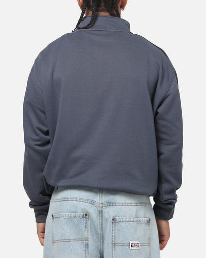 Carre Footie 1/4 Zip Crewneck Vintage Navy