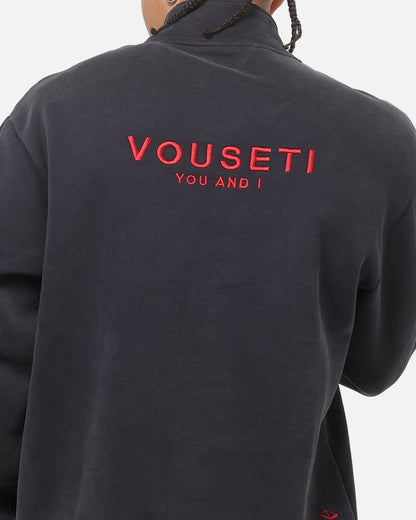 Vouseti The OG Quarter Zip Crewneck Navy