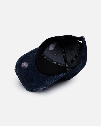 New Era New York Yankees 'Denim Over' 9FORTY A-Frame Strapback Dark Denim