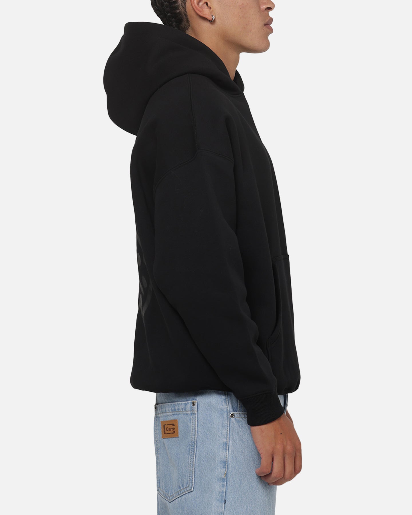 Carre Worldwide Rolling Hoodie Black