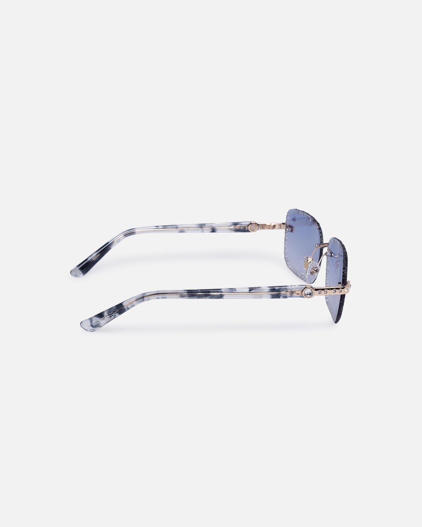 Belvoir & Co Hustler Sunglasses White/Blue