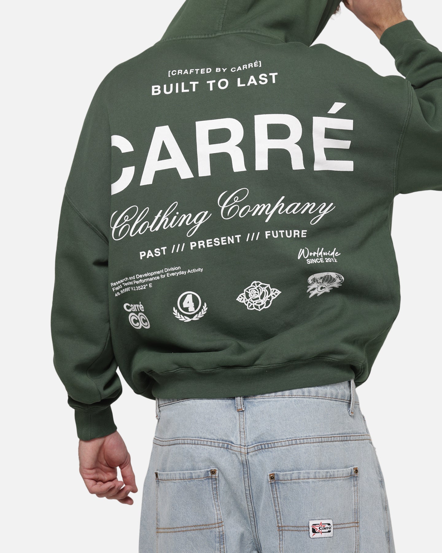 Carre CC 2.0 Hoodie Forest Green